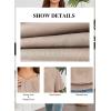 imageFalechay Womens Summer Tops Scoop Neck Ruffle Sleeve Shirts Cute Pleated Front Blouses Dressy Casual 2026Apricot